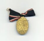 Kyffhäuser Bund Medaille am Band 1914/18 ” Blank die Wehr – Rein die Ehr “ an Schleife