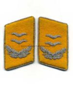Luftwaffe Paar Kragenspiegel Oberleutnant fliegendes Personal