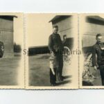 Privataufnahmen Foto Wehrmacht Soldat Obergefreiter mit Krimschild