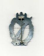 Infanterie Sturmabzeichen Silber, "Pillow Crimp" – Bild 2
