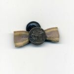 Bayern Verdienstmedaille des Bayerischen Industriellen Verbandes - Knopflochdekoration mit Miniatur .