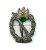 Infanteriesturmabzeichen in Silber Hst. Deschler/Junker