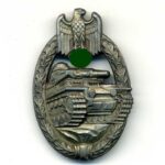 Panzerkampfabzeichen in Bronze "Daisy"