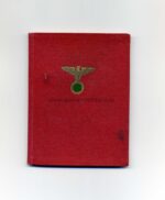 Partei Mitgliedsbuch Nr. 1.530.814 für einen Zimmermann aus Oberweißburg St. Michael