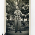 Portrait Luftwaffe Soldat in Afrika