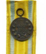 Sachsen Friedrich August Medaille in Bronze – Bild 2
