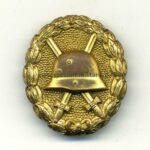 Verwundetenabzeichen in Gold 1918