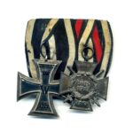 2er Ordensspange Eisernes Kreuz 2. Klasse 1914, Ehrenkreuz für Frontkämpfer