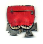 2er Ordensspange Eisernes Kreuz 2. Klasse 1914, Ehrenkreuz für Frontkämpfer – Bild 2