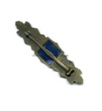 Nahkampfspange in Bronze Ausf. A.G.M.u.K. Gablonz mit blauer Platte, Mint – Bild 2