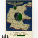Postkarte 13 März 1938