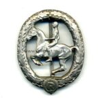 Deutsches Reiterabzeichen Silber