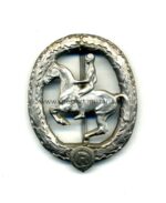 Deutsches Reiterabzeichen Silber