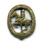 Deutsches Reiterabzeichen Bronze