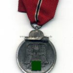 Ostmedaille, Winterschlacht im Osten 1941/42 (Hst. 76 - Ernst L. Müller, Pforzheim)