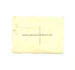 Portrait Postkarte eines Unteroffiziers der Panzertruppe – Bild 2
