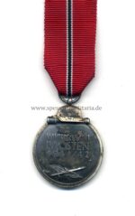 Ostmedaille, Winterschlacht im Osten 1941/42 ( Hst. 71 Rudolf Leukert, Gablonz) – Bild 2