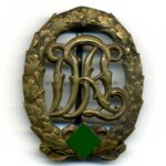 Reichssportabzeichen DRL in Bronze Hersteller (Ernst L. Müller, Pforzheim)