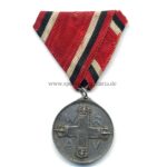Preußen Rote Kreuz Medaille 3. Klasse 1898 an Dreiecksband
