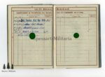Wehrpass eines Gefreiten aus Freiburg (Breisgau) mit vielen Dokumenten – Bild 12