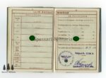Wehrpass eines Gefreiten aus Freiburg (Breisgau) mit vielen Dokumenten – Bild 9