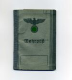 Wehrpass Gruppe Gefreiter aus Mellenbach-Glasbach ausgestellt in Iserlohn 4 Inf. Ers. Batl.37/485 – Bild 6