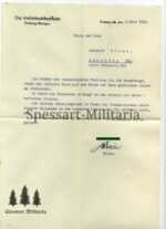 Wehrpass eines Gefreiten aus Freiburg (Breisgau) mit vielen Dokumenten – Bild 25
