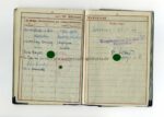 Wehrpass Gruppe Gefreiter aus Mellenbach-Glasbach ausgestellt in Iserlohn 4 Inf. Ers. Batl.37/485 – Bild 16