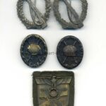5x entnazifizierte Orden Wehrmacht