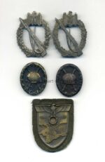 5x entnazifizierte Orden Wehrmacht