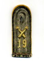 Preussen Schulterstück Leutnant Fußartillerie-Regiment Nr.19