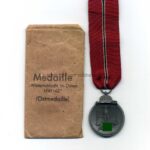 Ostmedaille, Winterschlacht im Osten 1941/42 (Hst. 138- Julius Maurer, Oberstein )