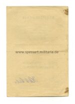Urkunde Nahkampfspange Bronze Oberleutnant, 5./Gren.Rgt.385, Verleihung 1945 – Bild 2
