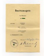 Nachlass eines Obergrenadiers mit Kubanschild aus Berlin Lankwitz – Bild 3