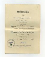 Nachlass eines Obergrenadiers mit Kubanschild aus Berlin Lankwitz – Bild 4