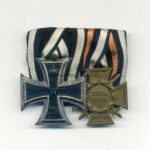 2er Ordensspange Eisernes Kreuz 2.Klasse 1914 und Ehrenkreuz für Frontkämpfer 1914/1918