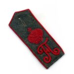 1 Schulterstück Feldgrau vom 1.WK: Kaiser Franz Garde-Grenadier Regt. Nr.2 Berlin, selten