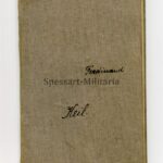 Militärbuch  eines Sudetendeutschen aus Ruprechtice, Tschechien