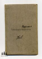 Militärbuch  eines Sudetendeutschen aus Ruprechtice, Tschechien