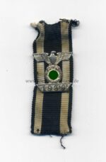 Wiederholungsspange 1939 zum Eisernen Kreuz 2. Klasse 1914, Buntmetall, Hersteller Steinhauer & Lück