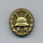 Verwundeten-Abzeichen für die Armee und Kolonialtruppen 1918 in Gold
