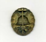 Verwundeten-Abzeichen für die Armee und Kolonialtruppen 1918 in Gold – Bild 2