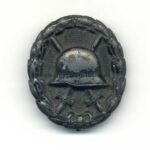 Verwundeten-Abzeichen für die Armee und Kolonialtruppen 1918 in Schwarz