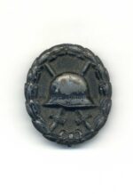 Verwundeten-Abzeichen für die Armee und Kolonialtruppen 1918 in Schwarz