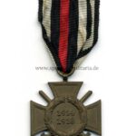 Ehrenkreuz für Frontkämpfer 1914-1918, Herst. G3