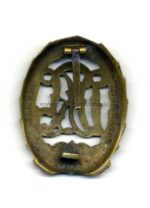 Reichssportabzeichen DRL in Bronze Hersteller (Karl Hensler, Pforzheim) – Bild 2