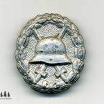 Verwundeten-Abzeichen für die Armee und Kolonialtruppen 1918 in Silber