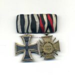 2er Ordensspange Eisernes Kreuz 2. Klasse 1914 und Ehrenkreuz für Frontkämpfer