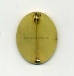 Verwundetenabzeichen 1939 in Gold, Hst. 30 "Hauptmünzamt Wien" Stone Mint – Bild 2