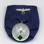 Wehrmacht Dienstauszeichnung 4 Jahre Einzelspange